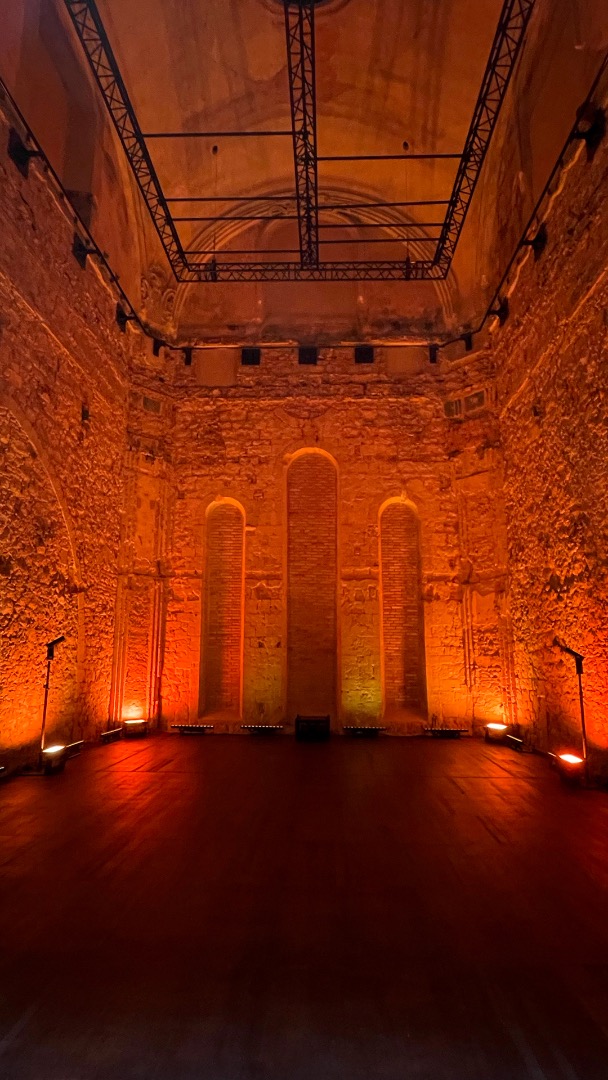 Visite de la salle des Franciscains