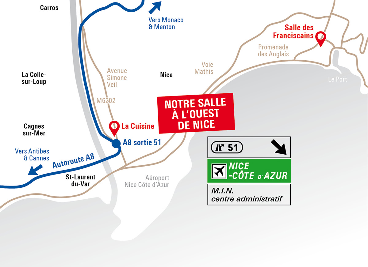 Plan salle de La Cuisine